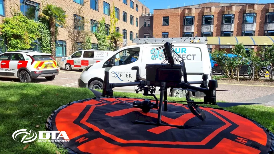 Drone measured building survey of the University of Exeter