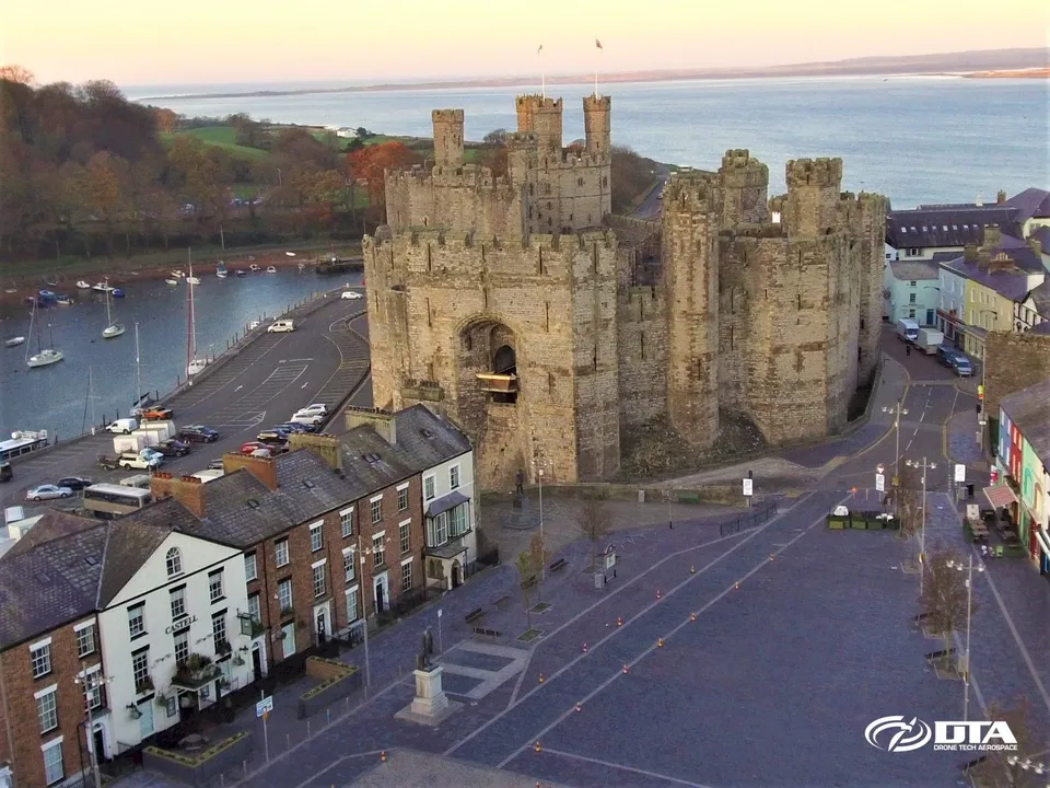 DTA drone services in Caernarfon, Gwynedd, North Wales